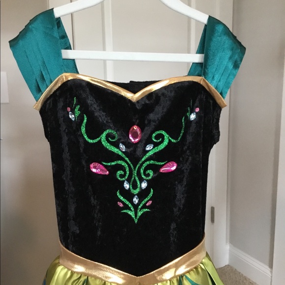 Disney Princess Anna Dress from Disneyland Paris - Picture 3 of 7